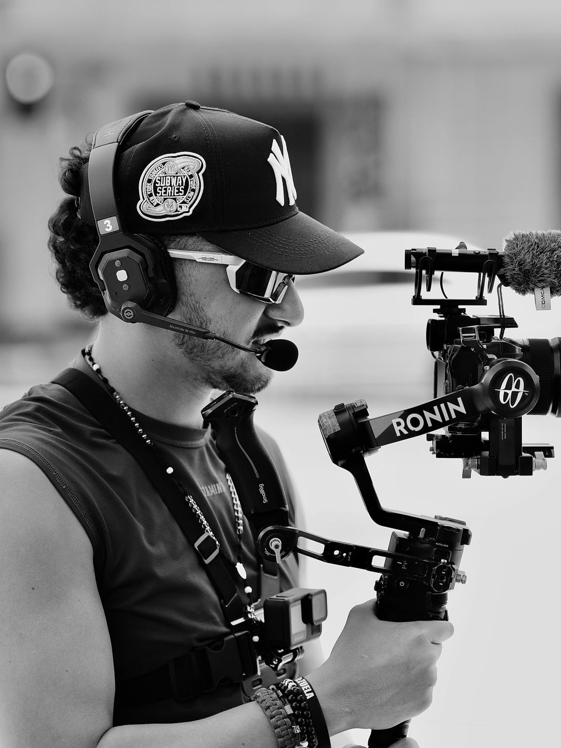 Carlos Films con su cámara